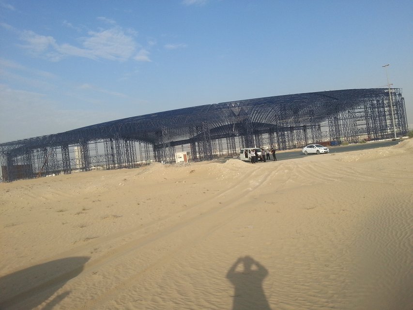 鹤壁大型场馆网架工程